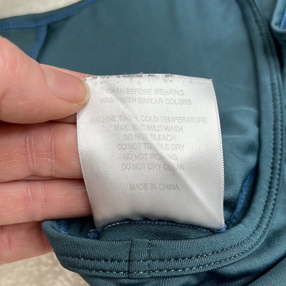 Zyia Bomber Bra RC Sports Bra Teal Leopard Size Medium - Picture 5 of 12